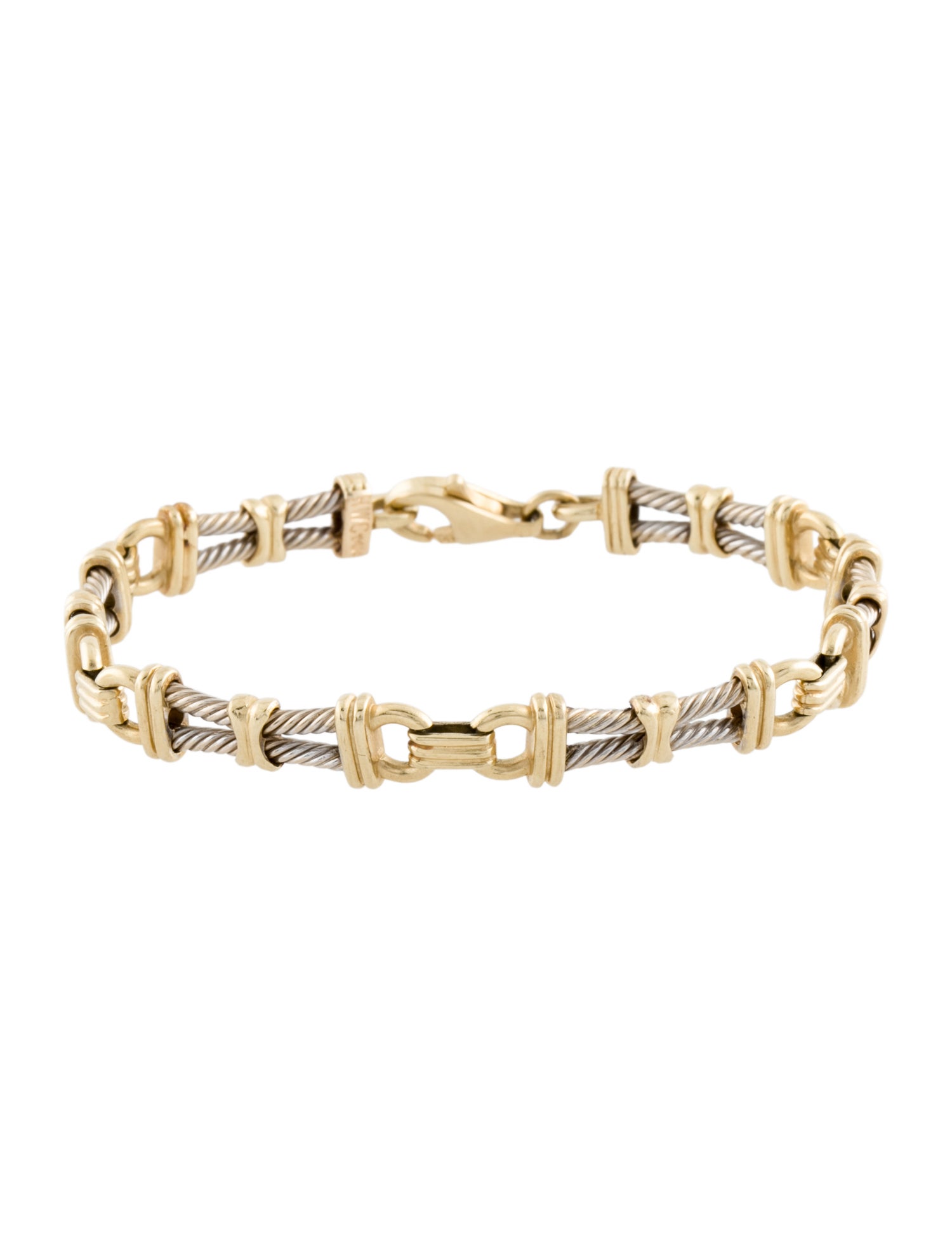 Bracelet 14K Two-Tone Link