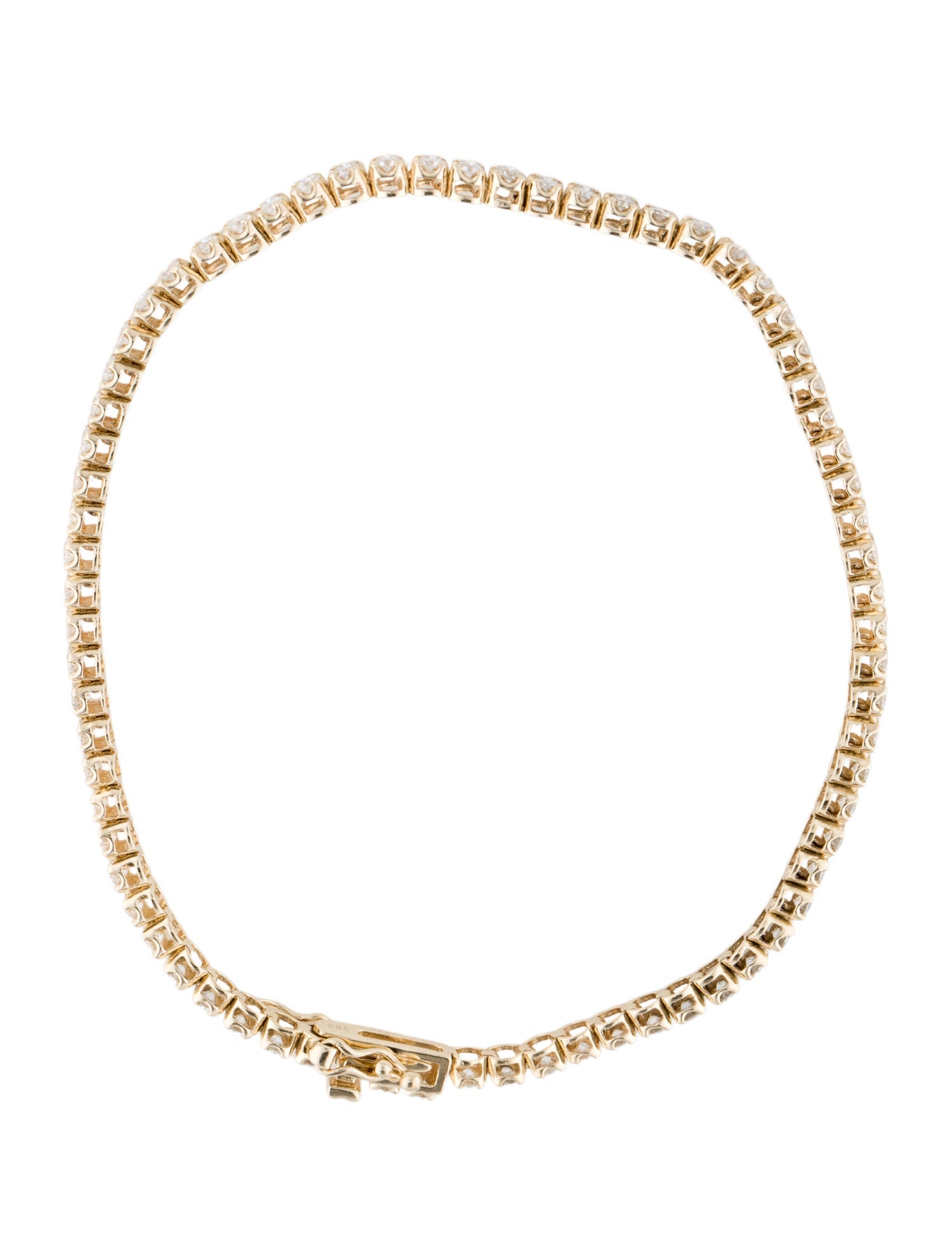 Bracelet 14K 1.77ctw Diamond Tennis Bracelet