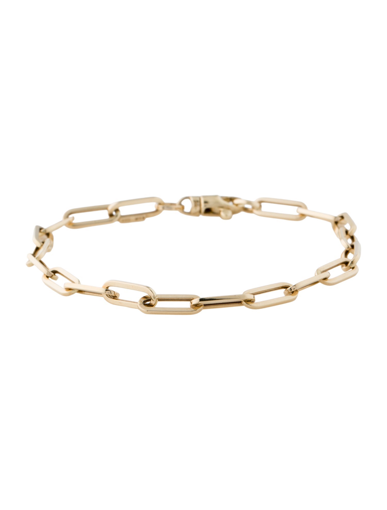 Bracelet 14K Paperclip Link Bracelet