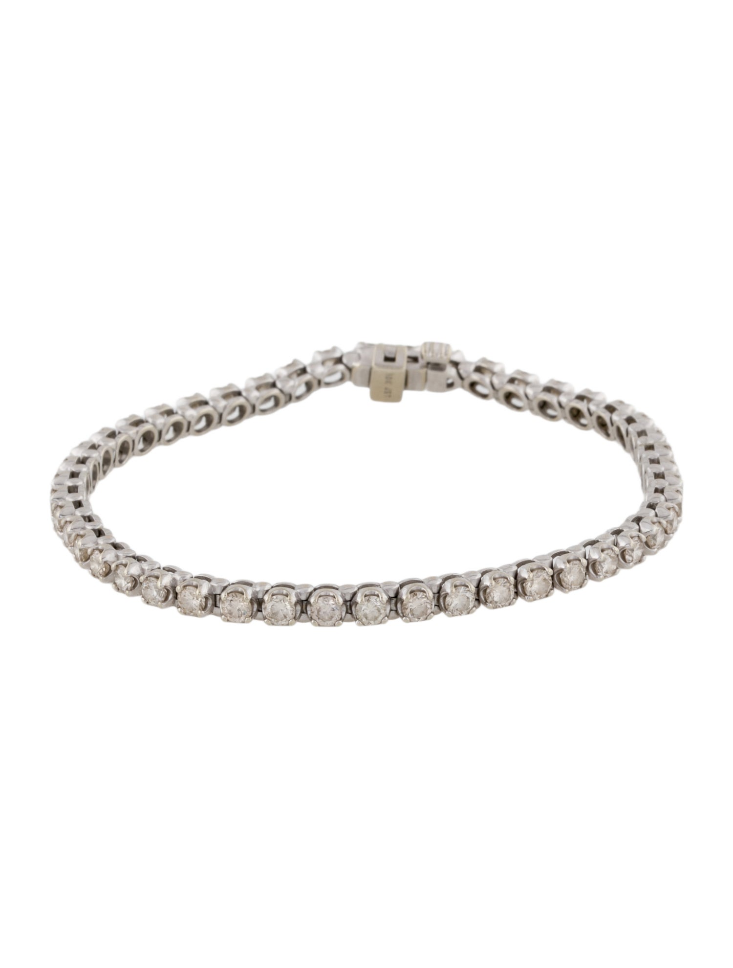 Bracelet 10K 3.68ctw Diamond Link