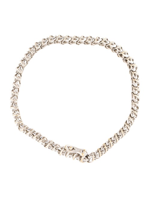 Bracelet 18K 1.75tw Diamond Link Bracelet