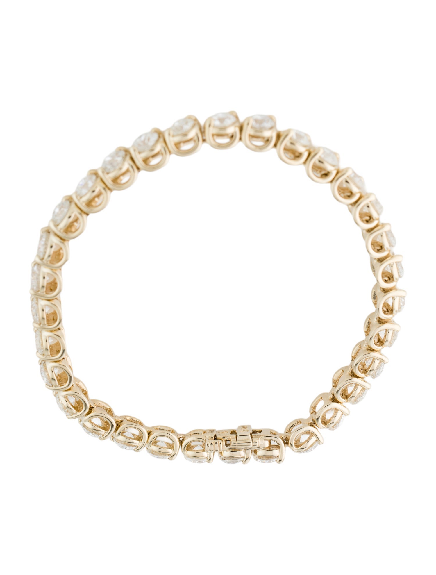 Bracelet 14K 10.00ctw Diamond Tennis Link Bracelet