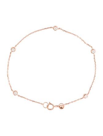 Bracelet 14K Diamond Station Bracelet