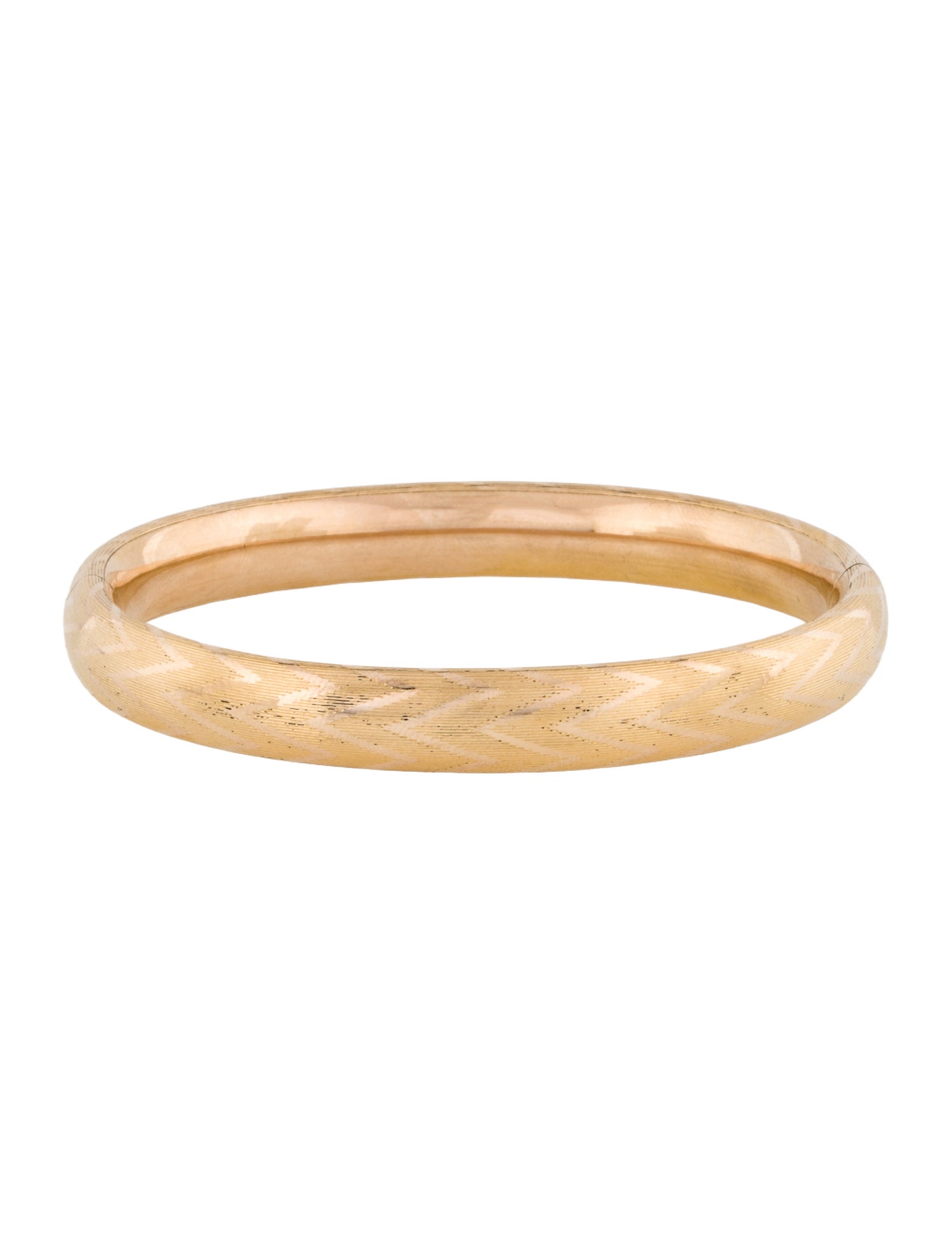 Bracelet 14K Hinge Bangle