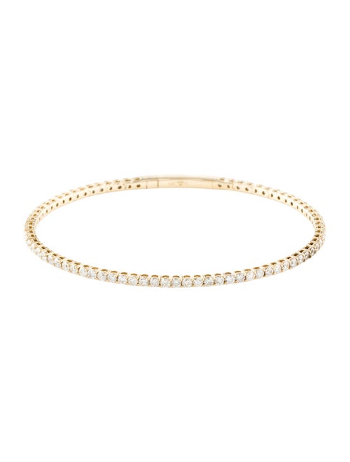 Bracelet 14K 2.92ctw Diamond Flex Bangle Bracelet