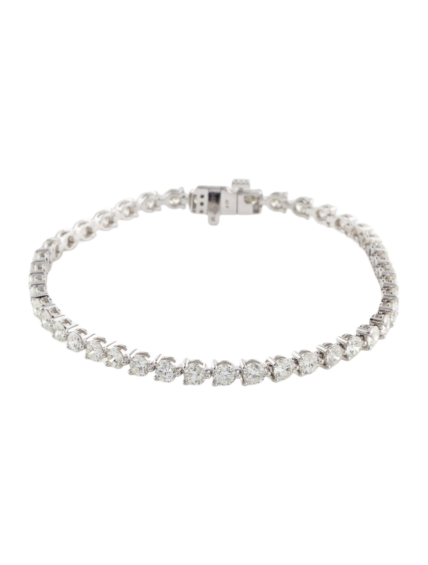 Bracelet 14K 5.93ctw Diamond Tennis Bracelet