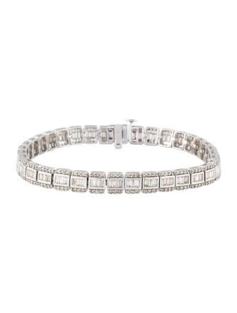 Bracelet 14K 3.98ctw Diamond Link Bracelet