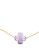 Bracelet 18K Amethyst Station Bracelet