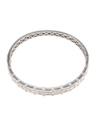 Bracelet 18K 2.16ctw Diamond Hinged Bangle Bracelet