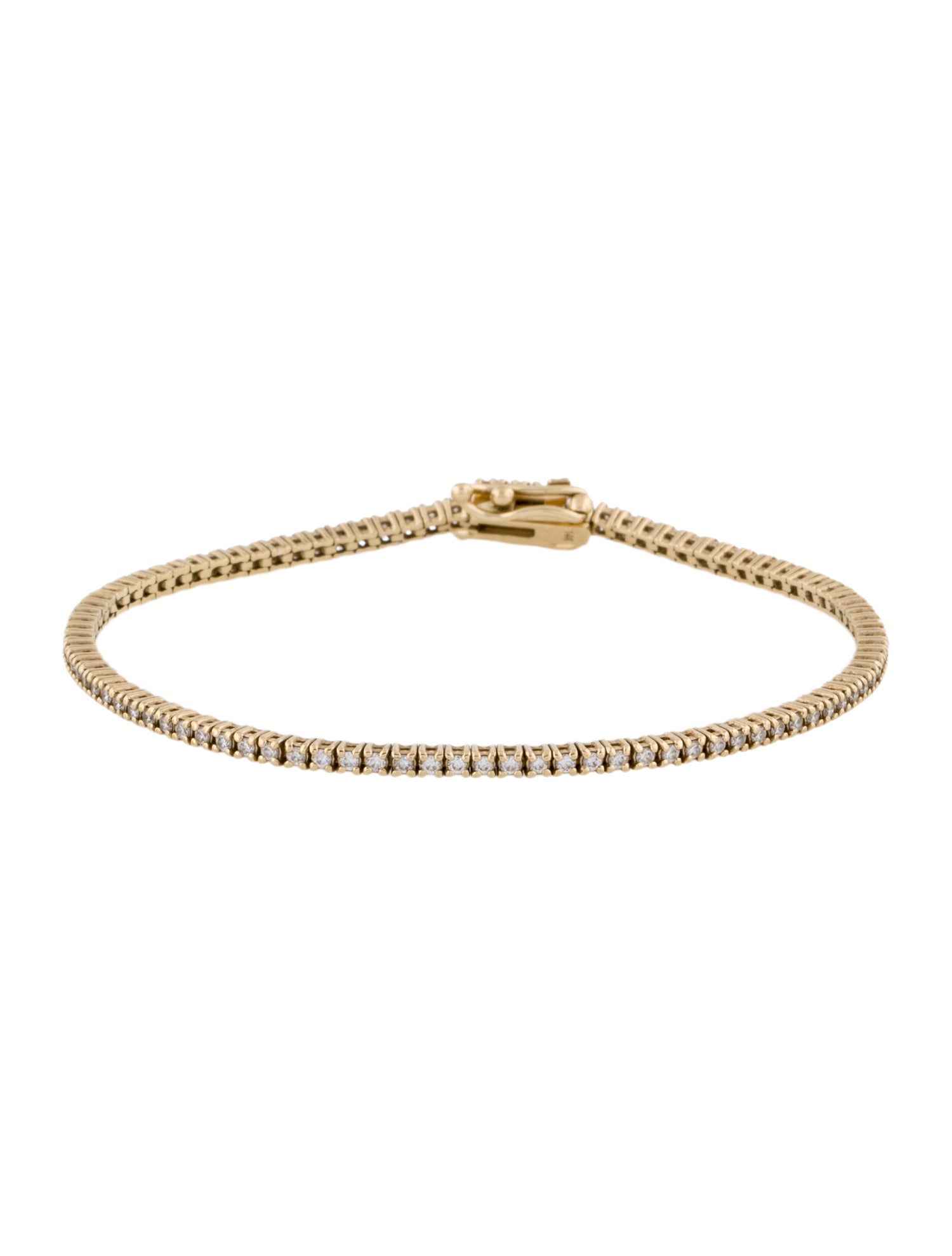 Bracelet 14K Diamond Link Bracelet