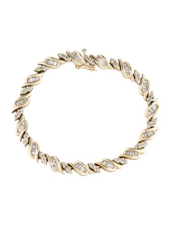 Bracelet 14K 2.19ctw Diamond Line Bracelet