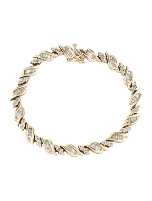 Bracelet 14K 2.19ctw Diamond Line Bracelet