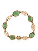 Bracelet 14K Jadeite Link Bracelet