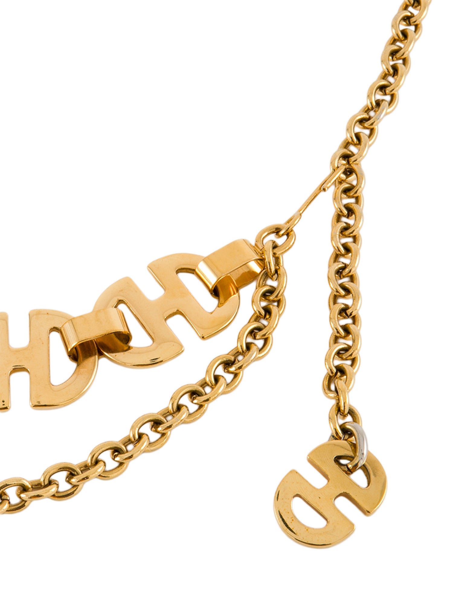 Celine Skinny Metal Waist Belt