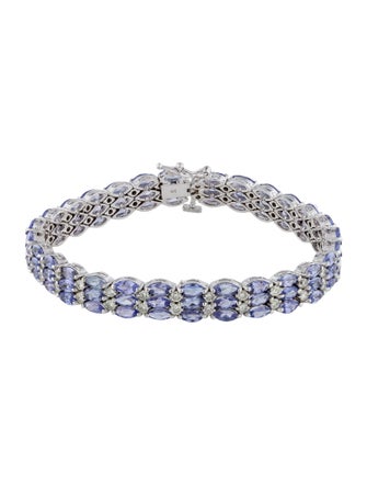 Bracelet 14K 11.17ctw Tanzanite & Diamond Bracelet