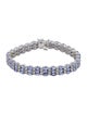 Bracelet 14K 11.17ctw Tanzanite & Diamond Bracelet