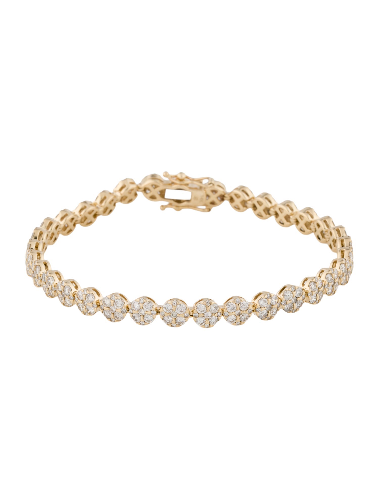 Bracelet 14K 5.00ctw Diamond Link