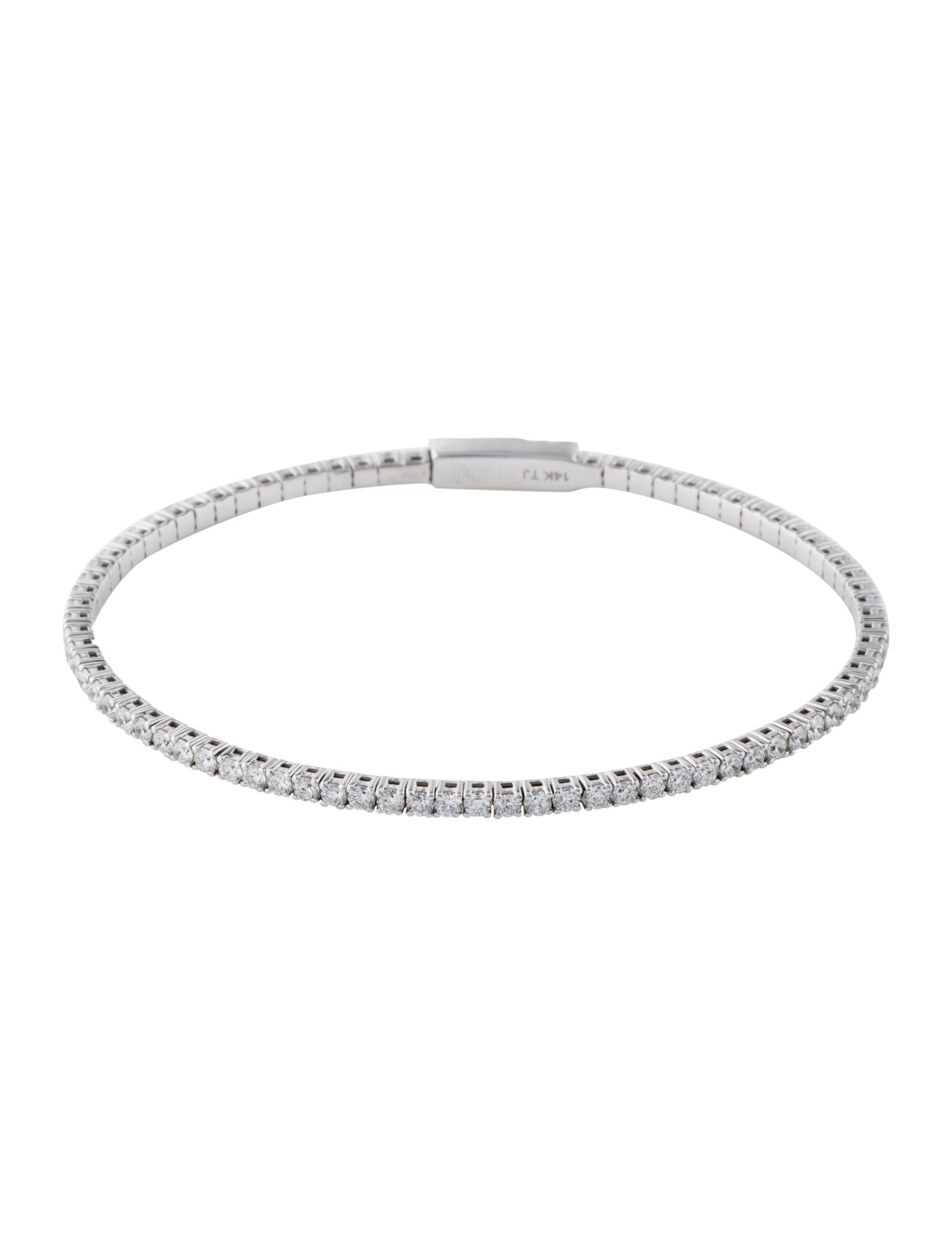 Bracelet 14K 1.95ctw Lab-Grown Diamond Bangle
