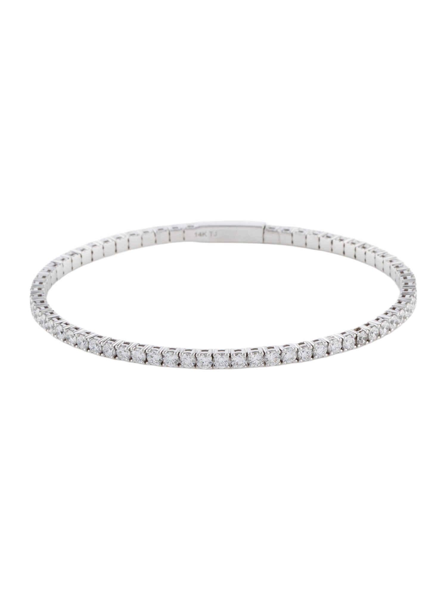 Bracelet 14K 3.20ctw Lab-Grown Diamond Bangle