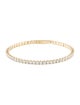 Bracelet 14K 4.95ctw Lab-Grown Flexible Bangle Bracelet