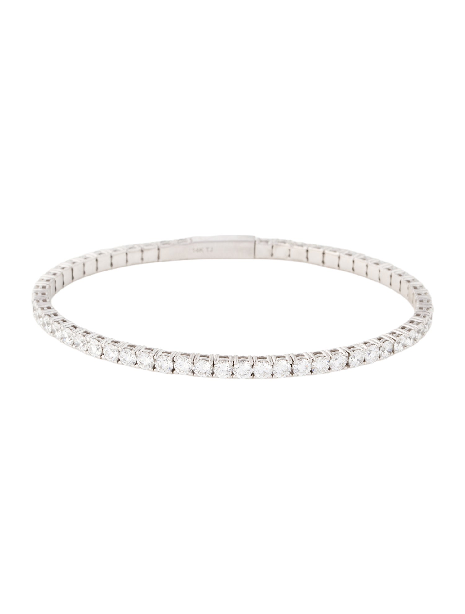 Bracelet 14K 4.95ctw Lab-Grown Diamond Flex