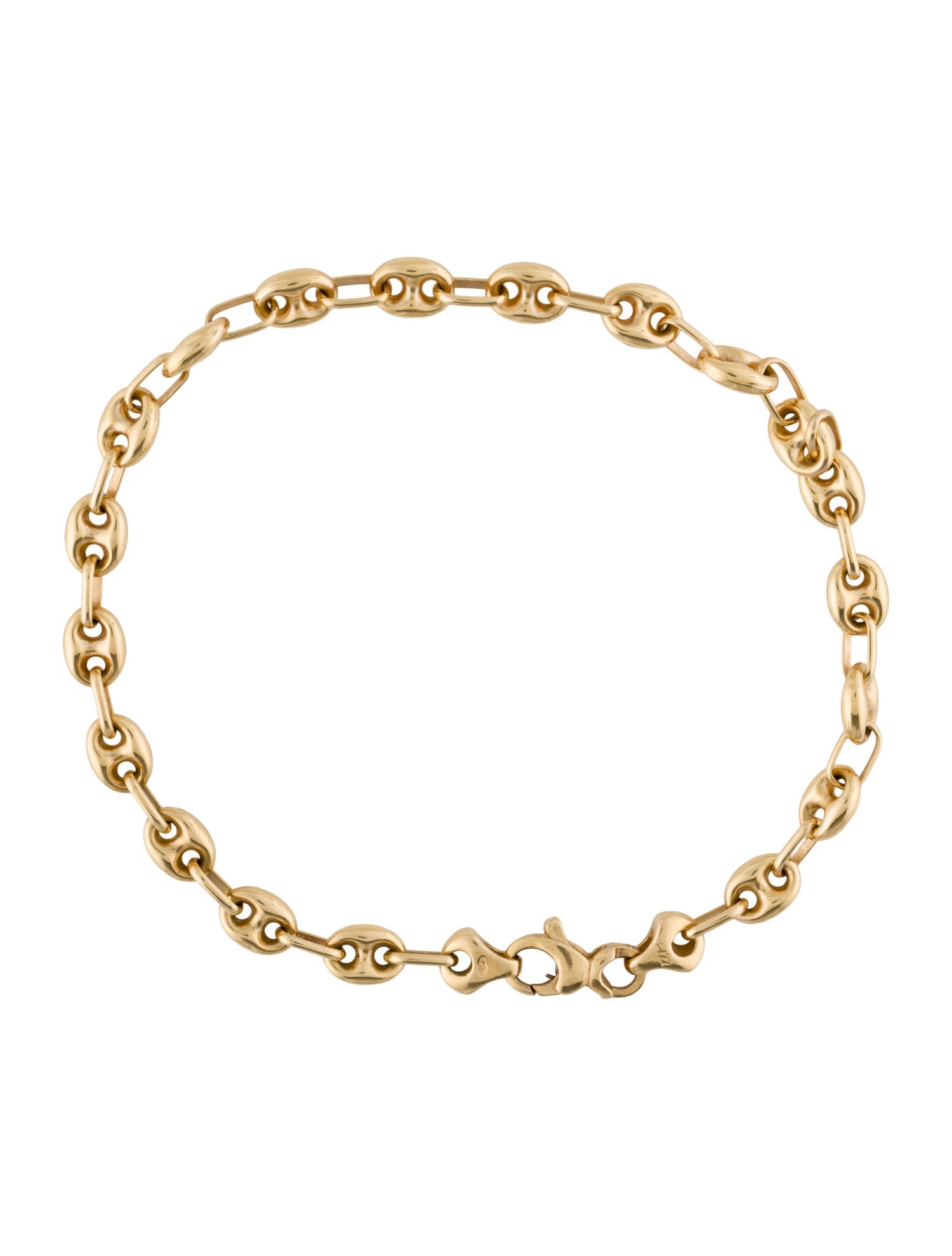 Bracelet 14K Puffed Mariner Link