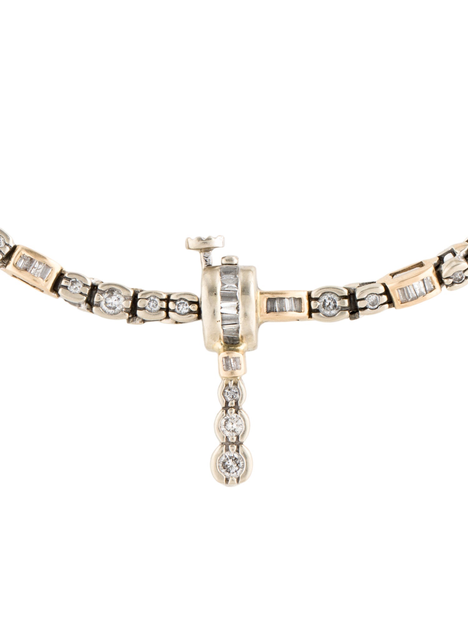 Bracelet Two-Tone 2.25ctw Diamond Link Bracelet