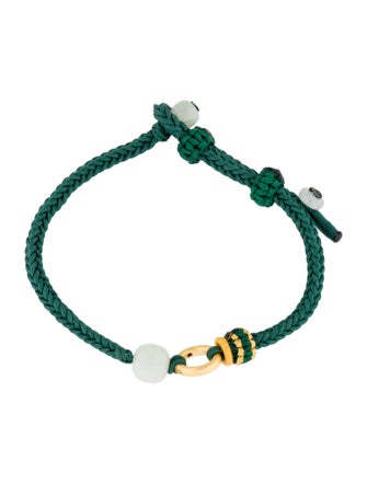 Bracelet 24K Serpentine Cord Wrap Bracelet