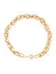 Bracelet 18K Crumpled Chain Link Bracelet