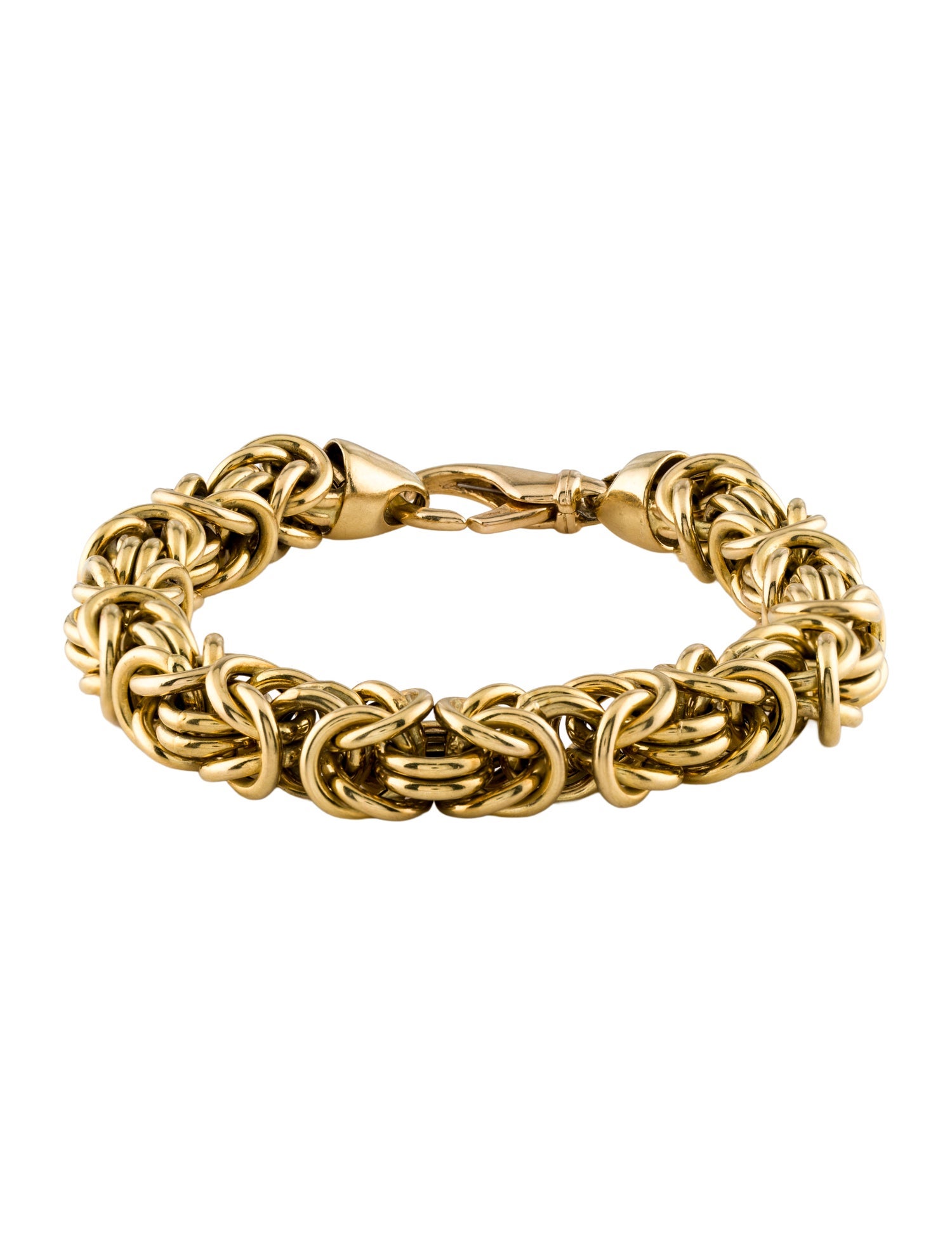 Bracelet 18K Byzantine Link