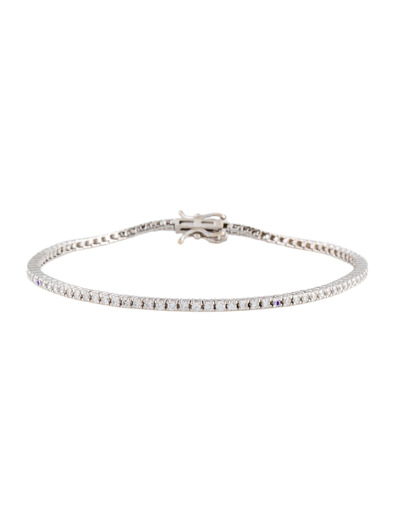 Bracelet 14K 1.19ctw Diamond Tennis Link