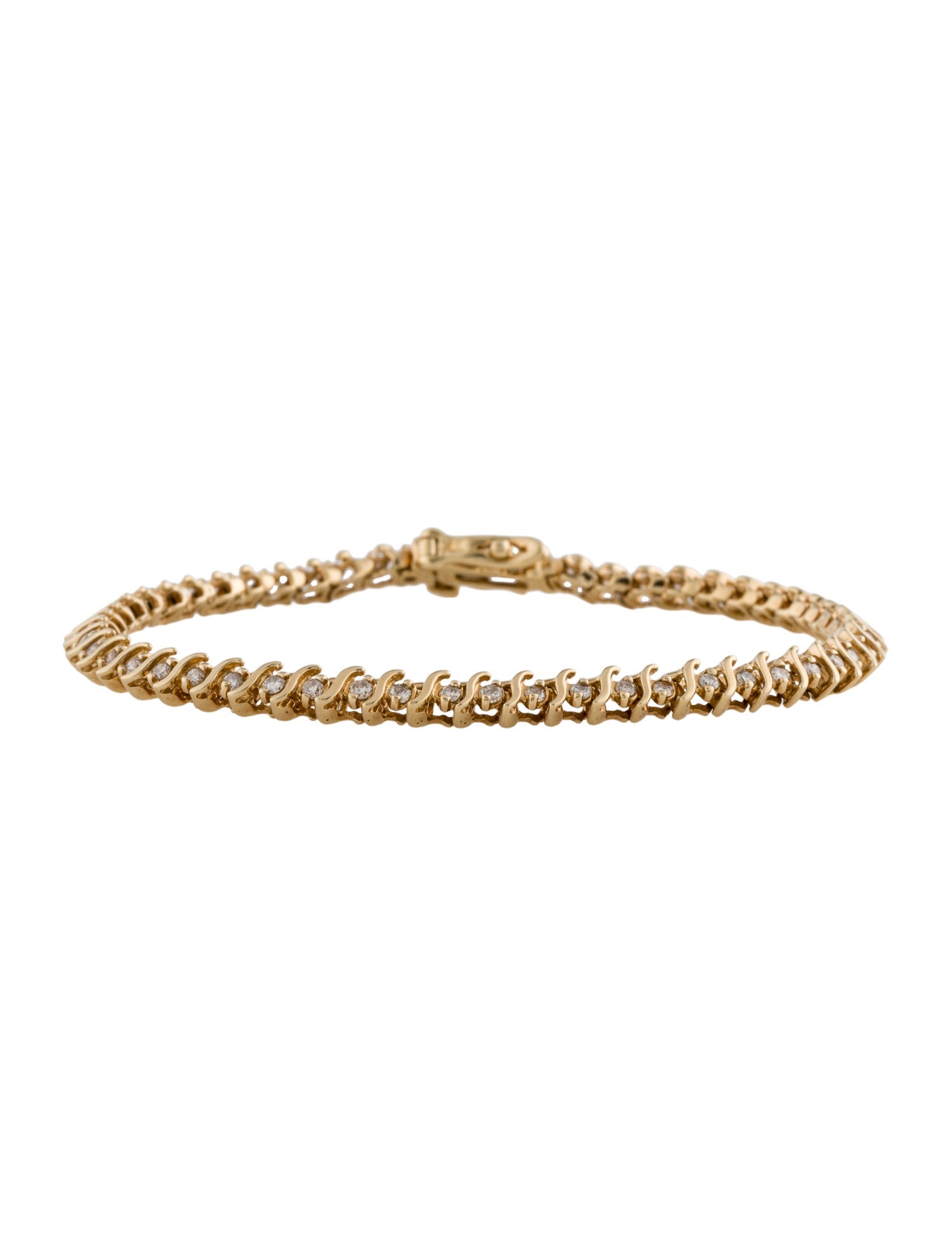 Bracelet 14K Diamond Link