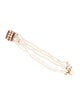 Bracelet 14K Pearl & Ruby Multistrand Bracelet