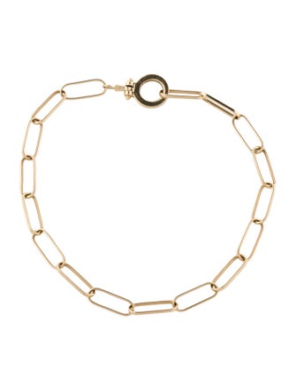 Bracelet 14K Paperclip Link Bracelet