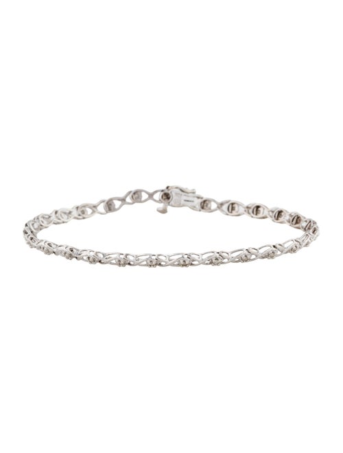 Bracelet 10K Diamond Link Bracelet