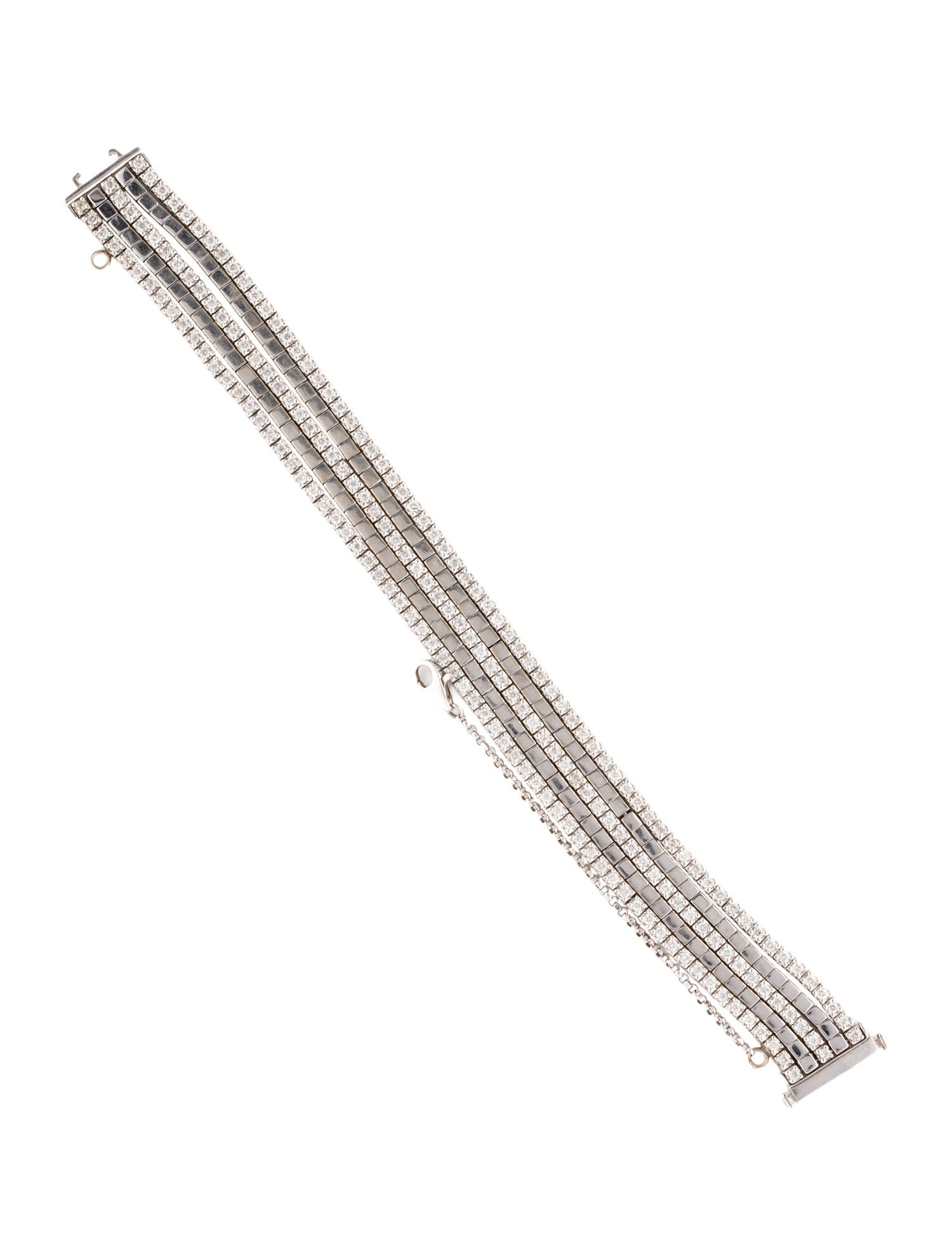 Bracelet 14K 3.90ctw Diamond Multistrand Bracelet