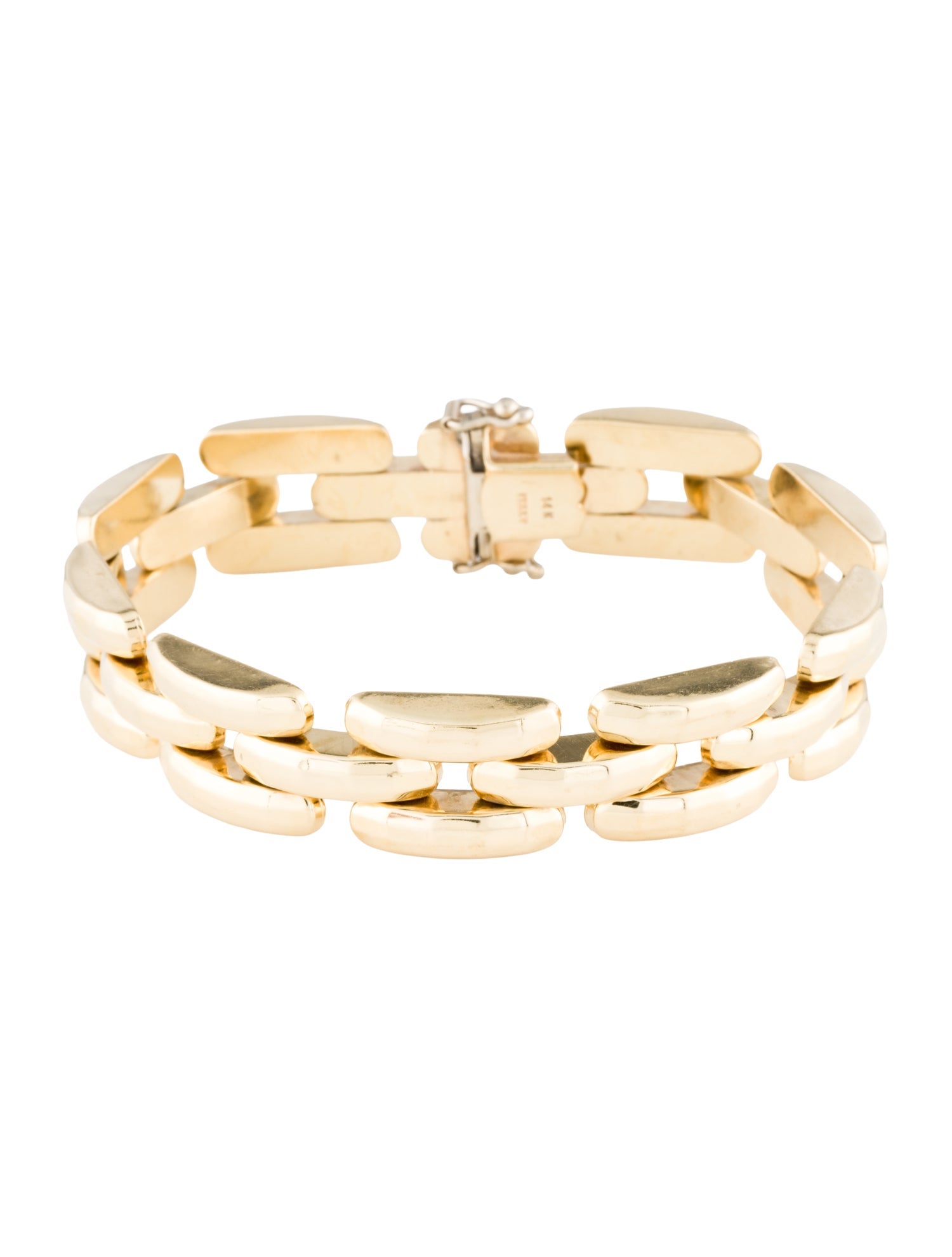 Bracelet 14K Fancy Link