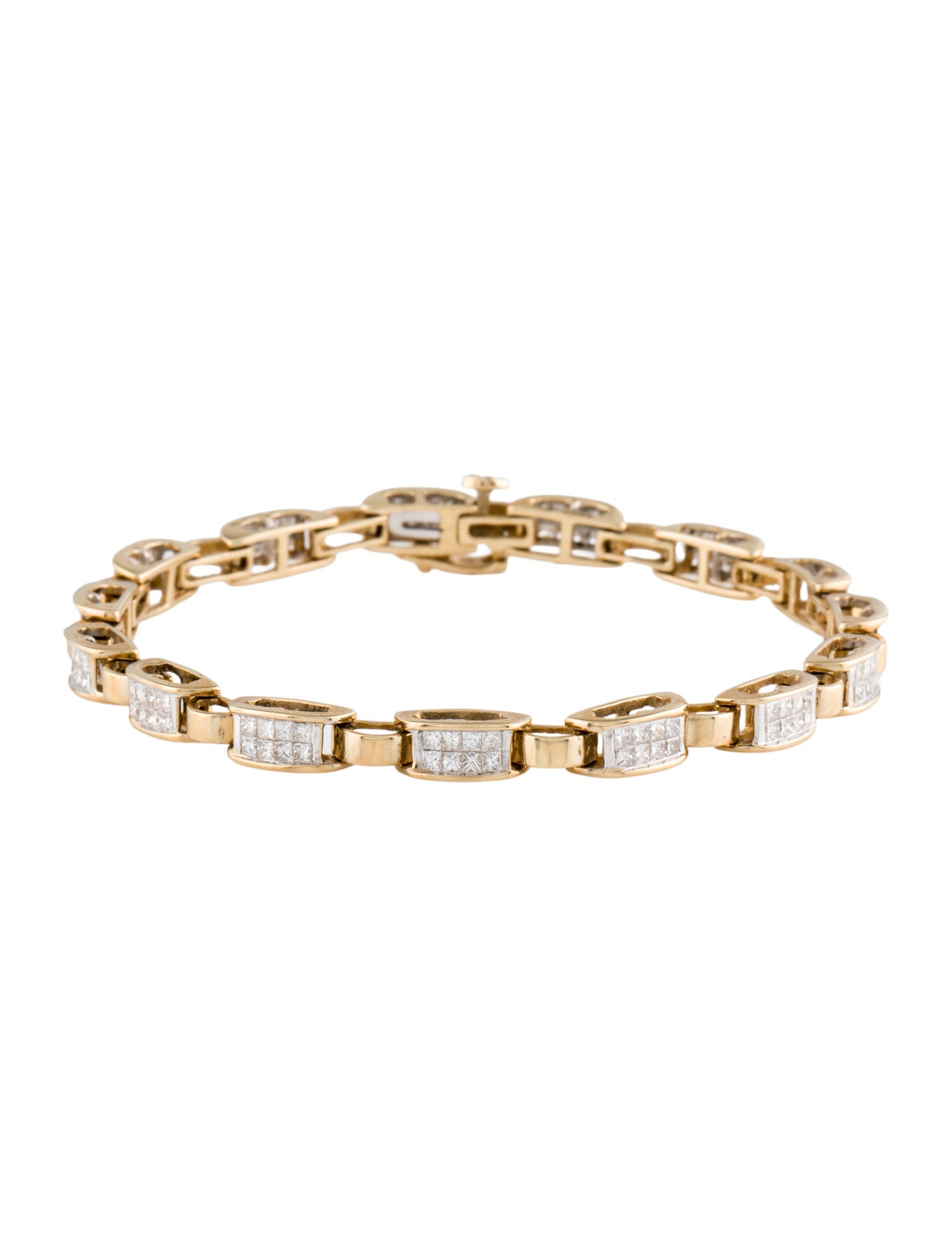 Bracelet 14K 2.50ctw Diamond Link