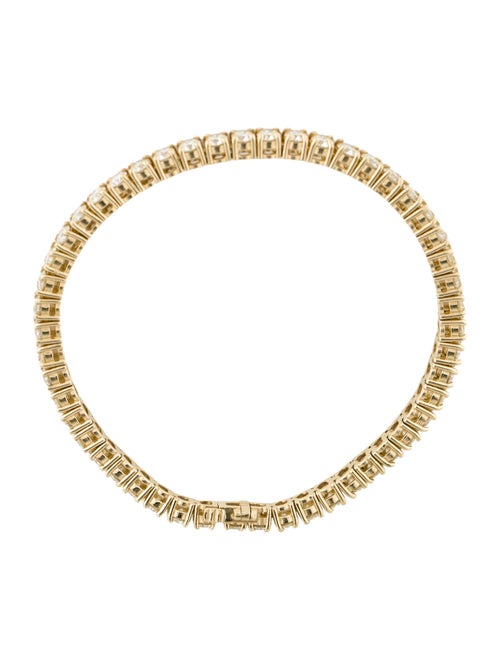 Bracelet 14K 6.50ctw Diamond Tennis Link Bracelet