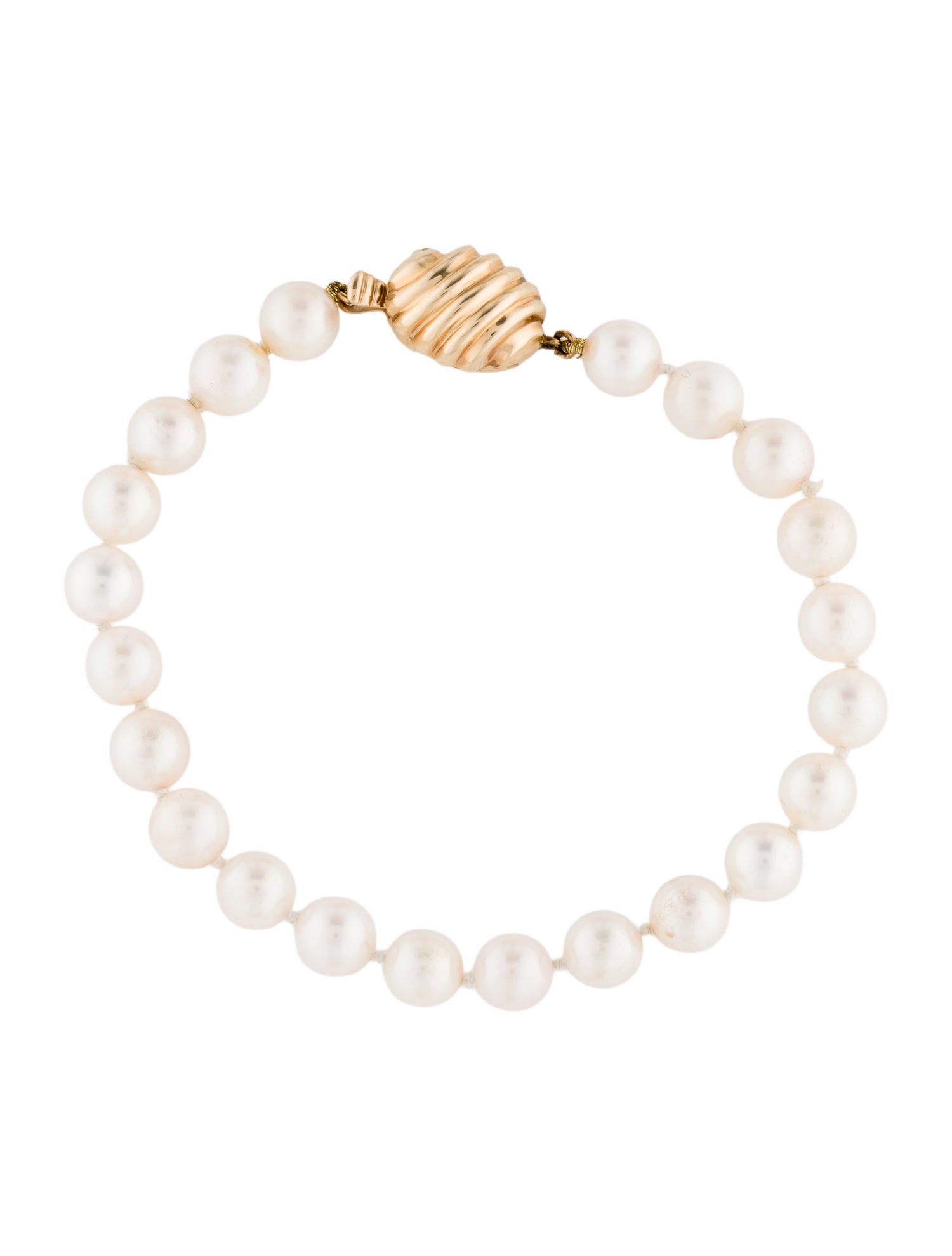 Bracelet 14K Pearl Strand