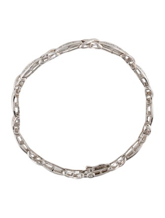 Bracelet 14K Diamond Link Bracelet