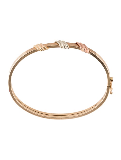 Bracelet 10K Textured Bangle