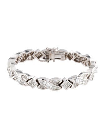 Bracelet 14K 8.20ctw Diamond Link Bracelet