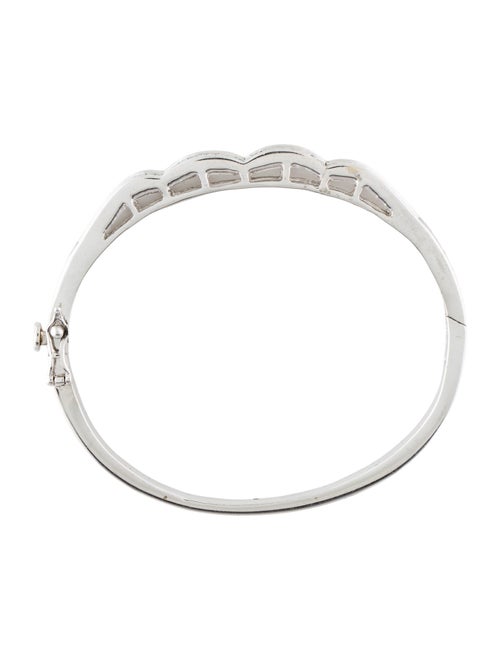 Bracelet 14K 3.30ctw Diamond Hinged Bangle