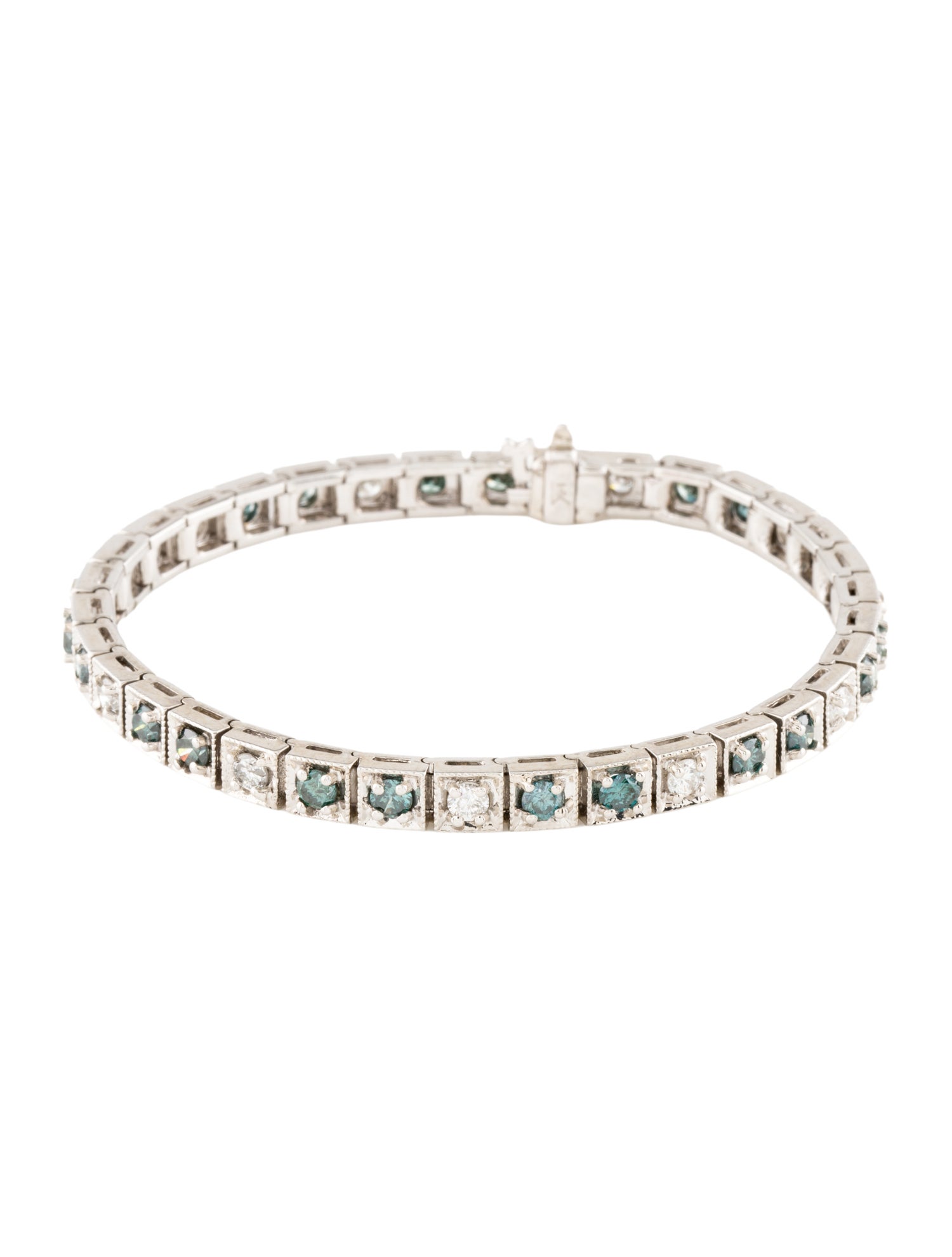 Bracelet 14K 4.70ctw Diamond Link