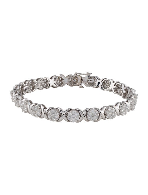 Bracelet 14K 6.30ctw Diamond Link Bracelet