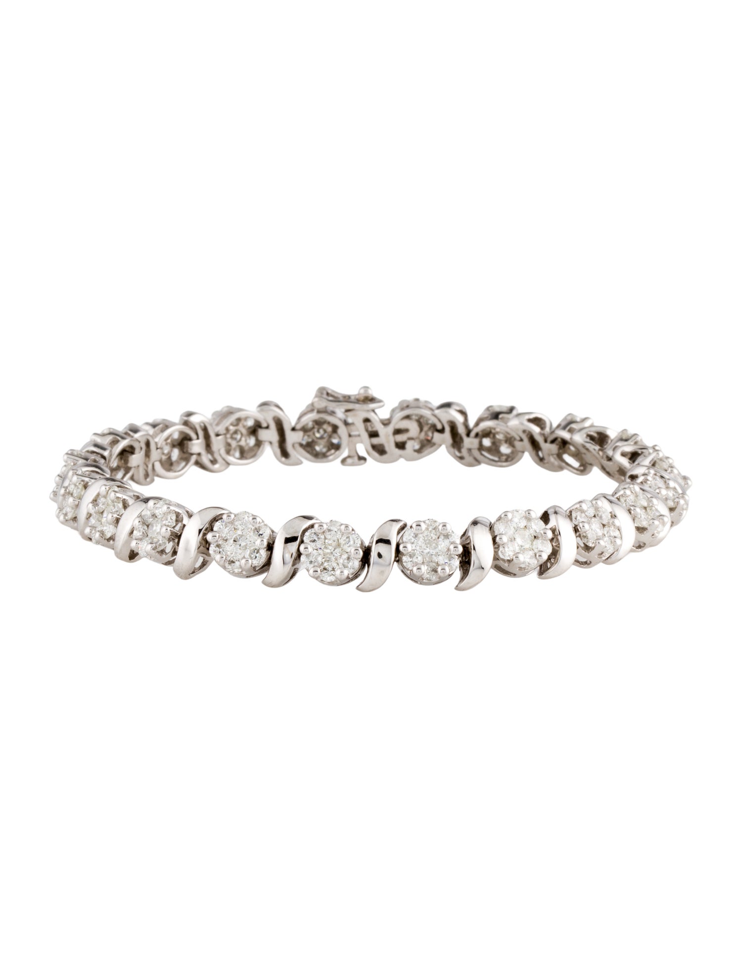 Bracelet 14K 5.25ctw Diamond Link