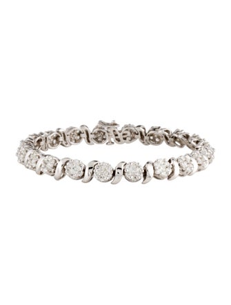 Bracelet 14K 5.25ctw Diamond Link Bracelet