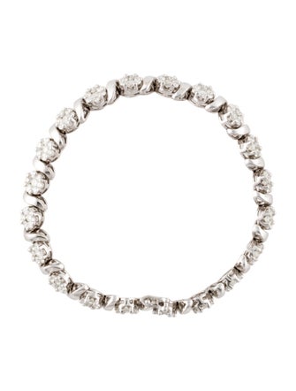 Bracelet 14K 5.25ctw Diamond Link Bracelet