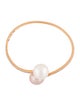 Bracelet 18K Pearl & Diamond Bypass Bracelet